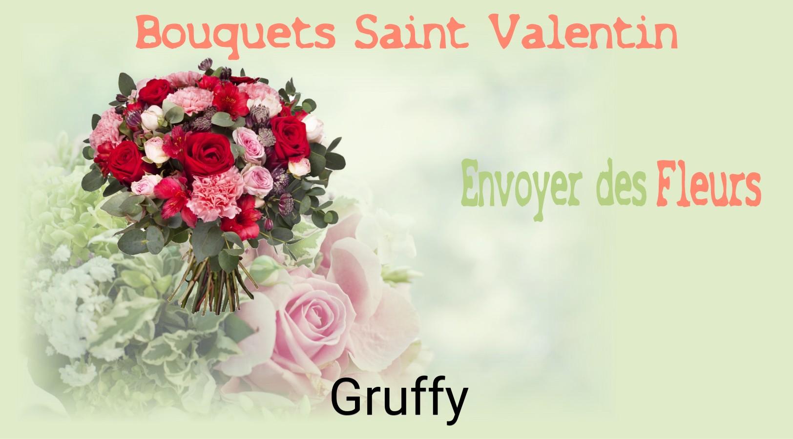 Roses de Saint-Valentin livrées à Gruffy